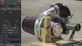P2 Electric Turbocharger Test #1