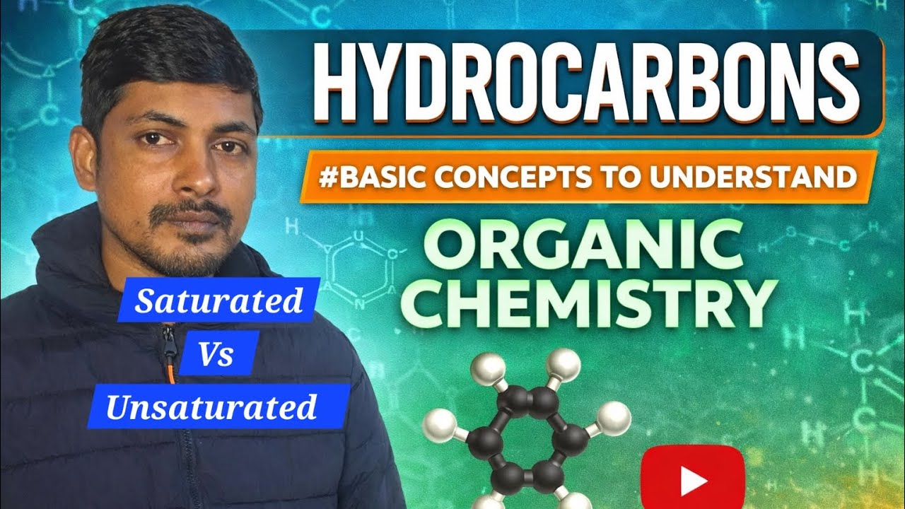 Hydrocarbons basic knowledge/Organic chemistry Basic/ Naresh Sir 