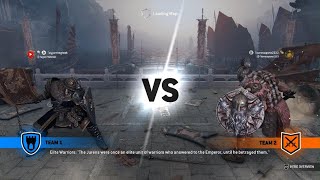 For Honor Duels, Conqueror Vs Warlord