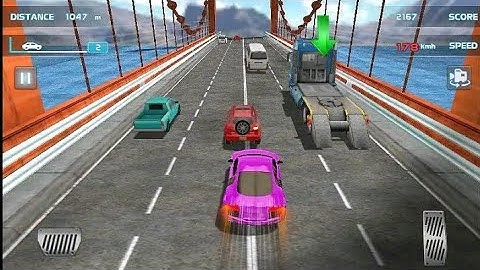 Deadly Race #21 - Speed Car Bumps Challenge  - Gameplay Android