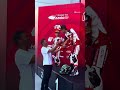 HAKIM DANISH visits the Moto4 Asia riders and hands the trophies at Race 2 Sunday at Sepang 🤩🇲🇾
