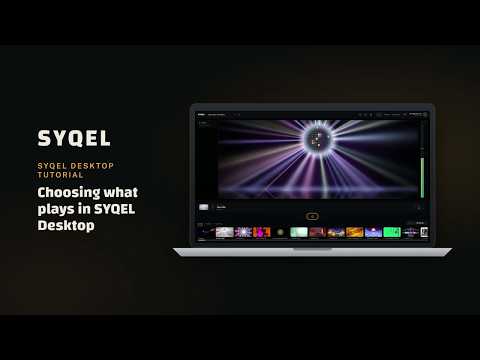 Feeds and playlists: choose what your visualizer plays