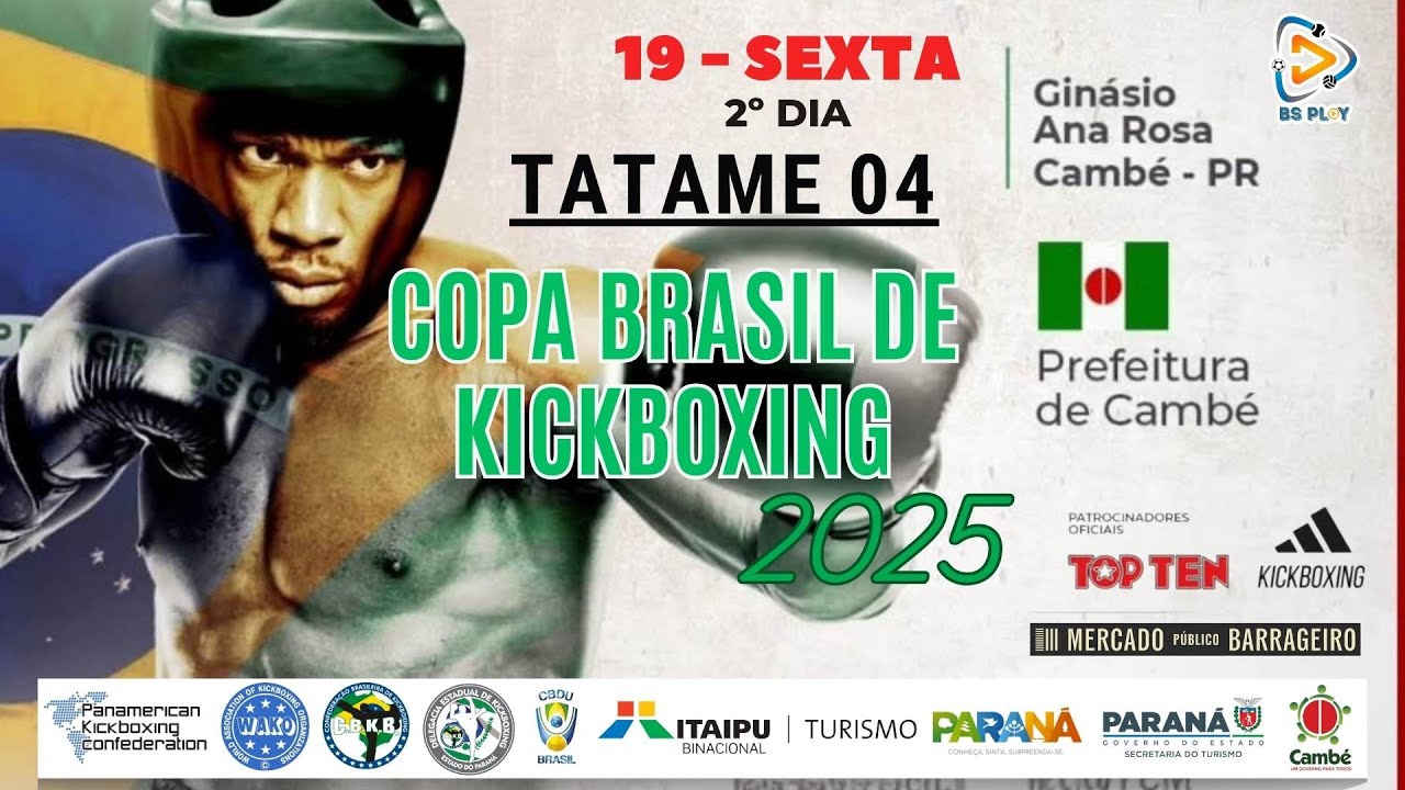 COPA BRASIL  DE  KICKBOXING - DIA 19 SEXTA  ÁREA 04