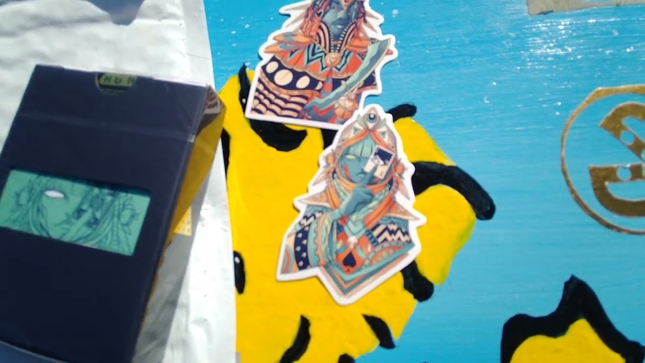 Vivid Kingdom by the artist Ten Hundred cards have arrived!