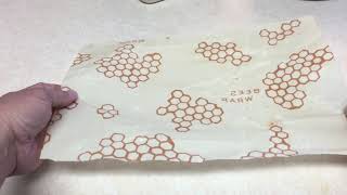 Bees Wrap Food Wrap - Detailed Review & Demo