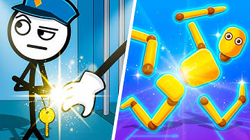 Thief Puzzle vs Ragdoll Break | Max Level Gameplay Walkthrough Android iOS Update | 4BZ8