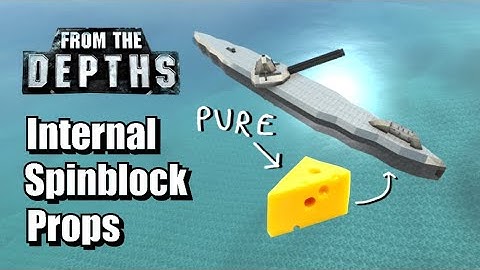 Internal Spinblock Propulsion - From the Depths