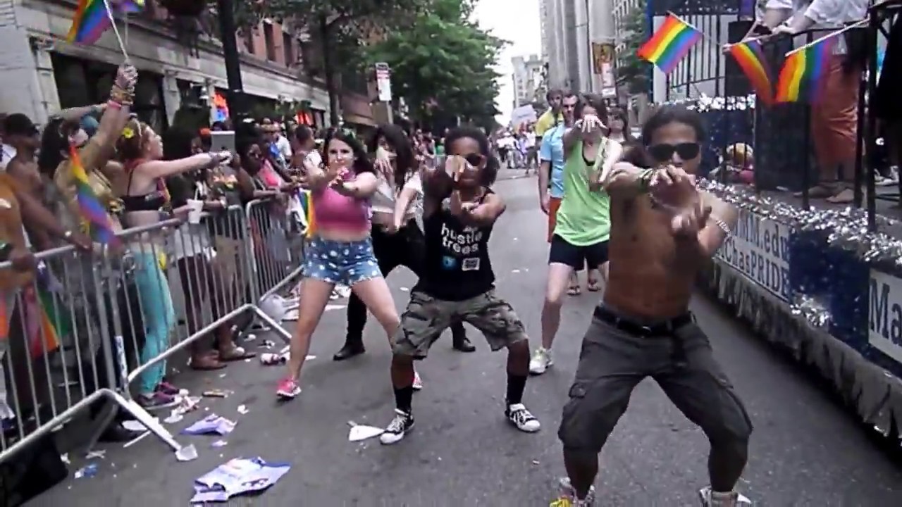 Monkey Masters Crew -Test Me Flosstradamus ft DJ Sliink Choreo (Pride Parade NYC)