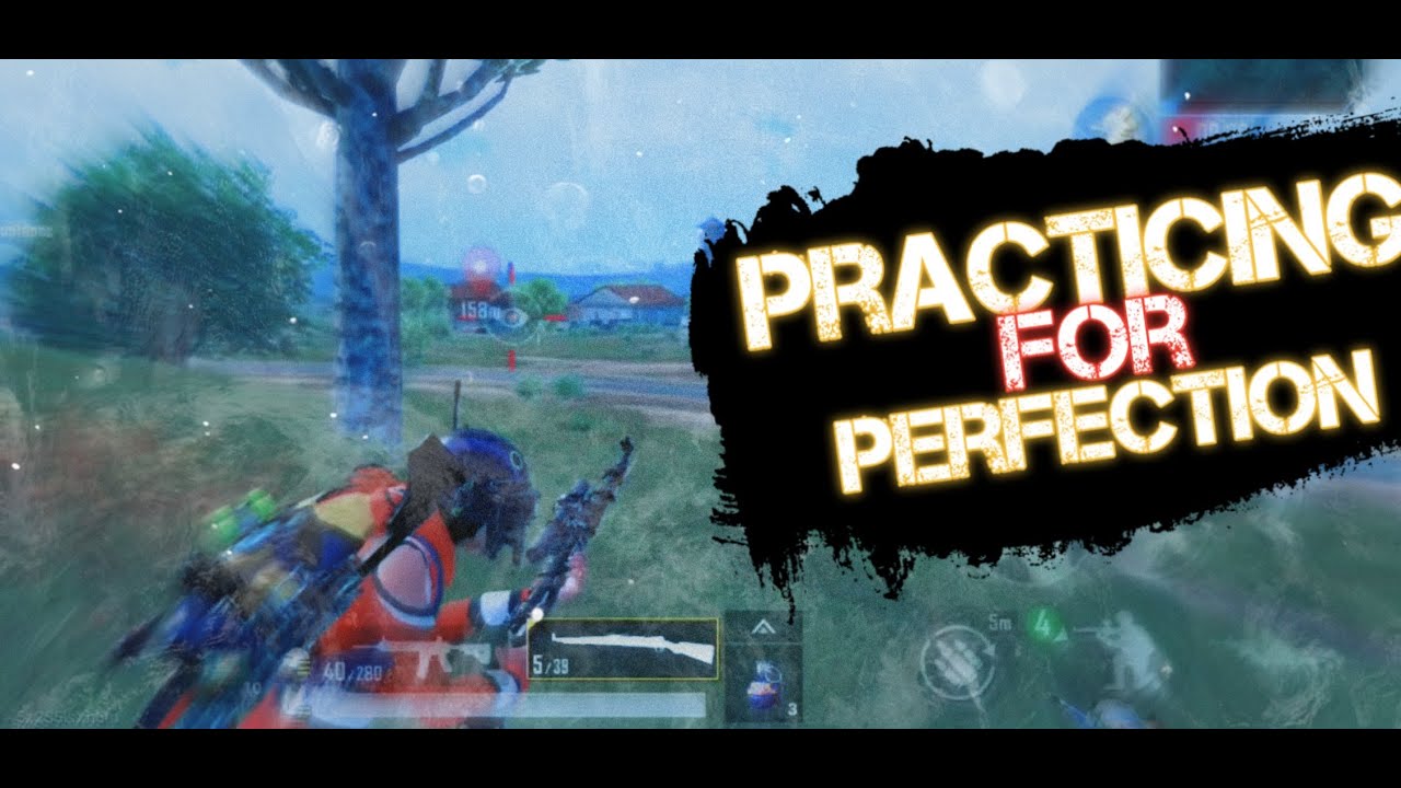 Practicing for Perfection 💥 || Realme X3 Pubg mobile test || smooth 60fps || frag movie