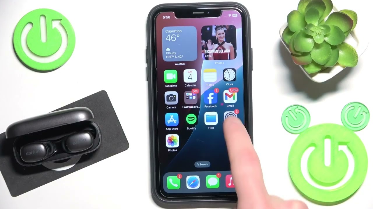 Cara Memutuskan Koneksi EARFUN Free Pro 2 dari iOS