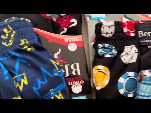 Яскраві сімейні труси Berrak з принтами прикольні бавовняні Берак Туреччина, видео 1