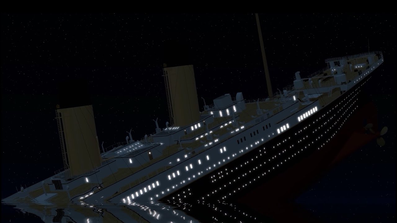 (V2) Sinking of Titanic  -  Garry's Mod Animation