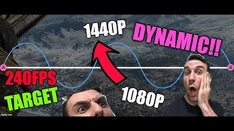 Dynamic Resolution Warzone FPS