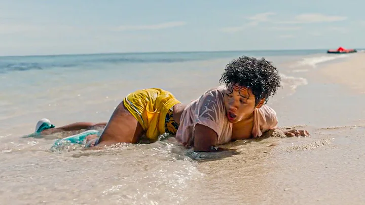 She is Stuck on a Deserted Island With a Monster For 9 Days.