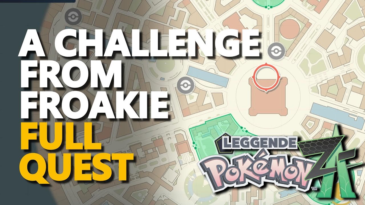 A Challenge from Froakie FULL QUEST Pokemon Legends Z-A