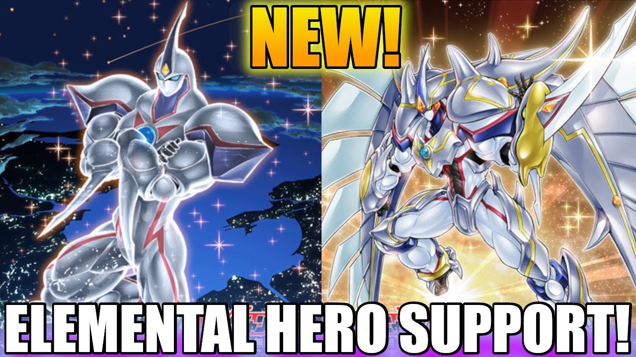 NEW ELEMENTAL HERO SUPPORT! YuGiOh! YouTube