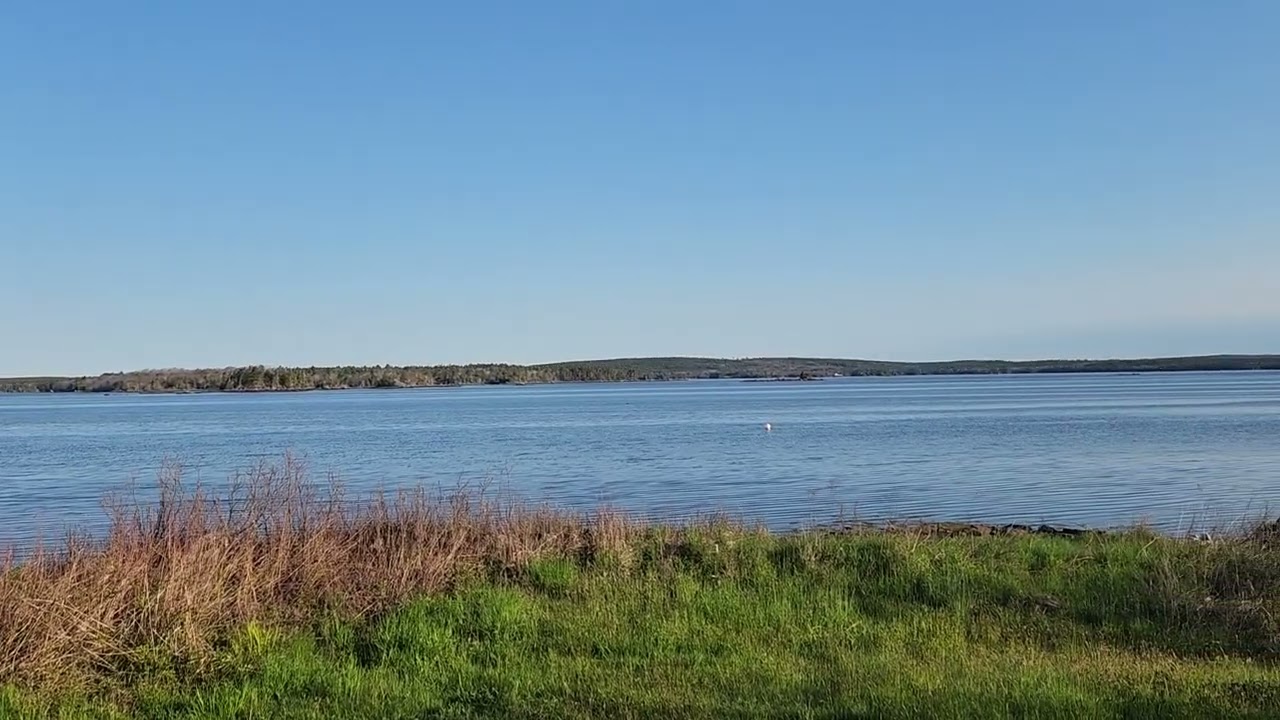 Waterfront in Port Medway Nova Scotia