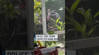 Wild video shows takedown of suspected bank robber in South Miami