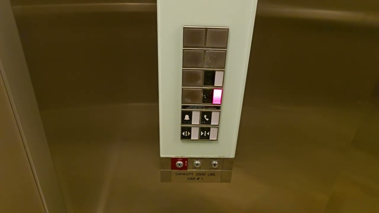 Schindler 3300 MRL Traction Elevator - Sundial Mall - St. Petersburg FL