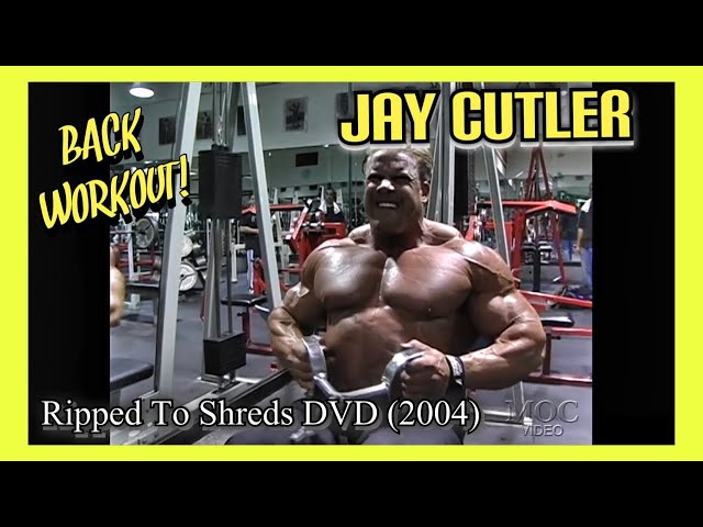 Jay Cutler Back Workout Massage