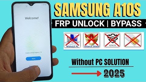 How to Bypass Samsung A10s Frp Lock Android 10/11 Without PC | Google Account Unlock Samsung A10s