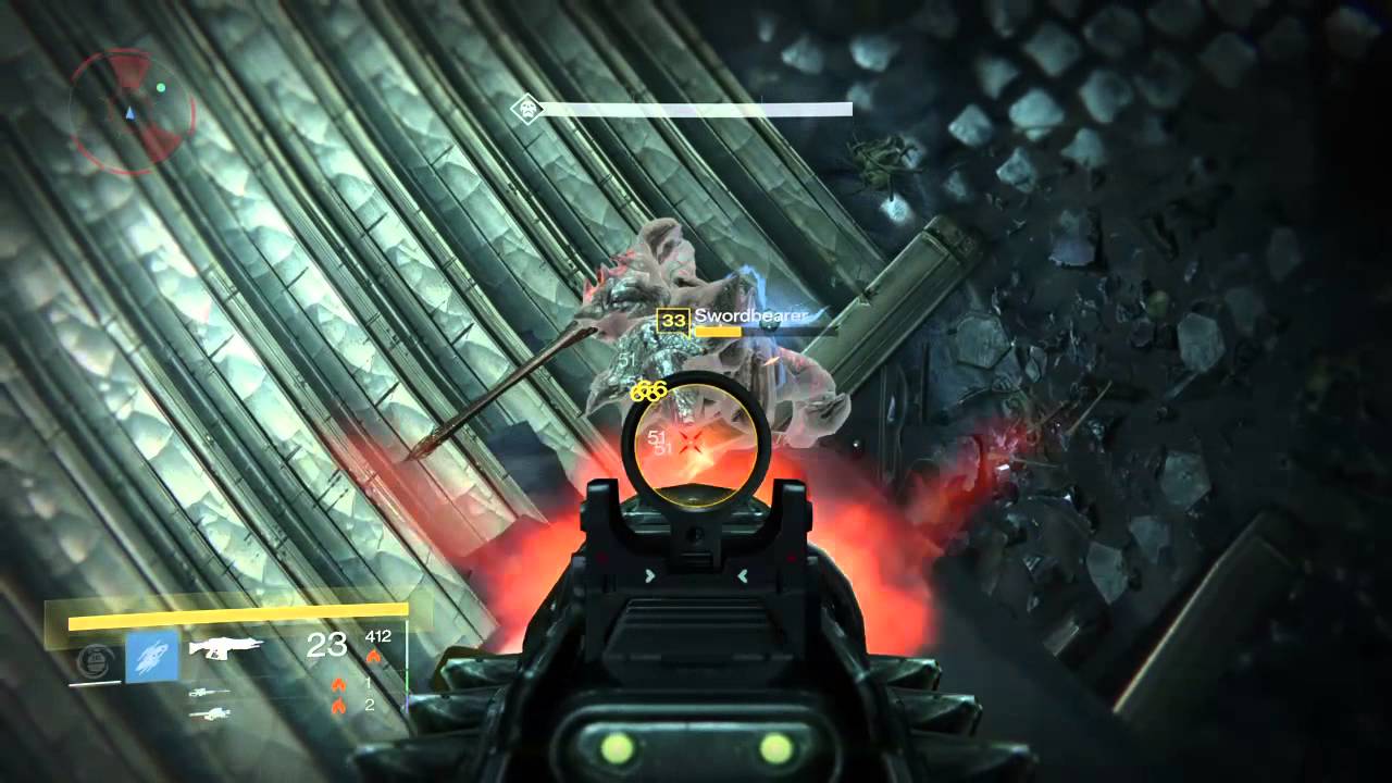 Crota's End Hard Mode Bridge Jump Hunter