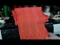 Trailer for home Knitting Machine Brother Lace    Ажур на вязальной машине