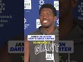 Jameis Winston speaks on the situation between Jaxson Dart and Abdul Carter #nfl #newyorkgiants