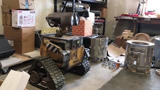 Fantastic hand-crafted replica Wall-E robot