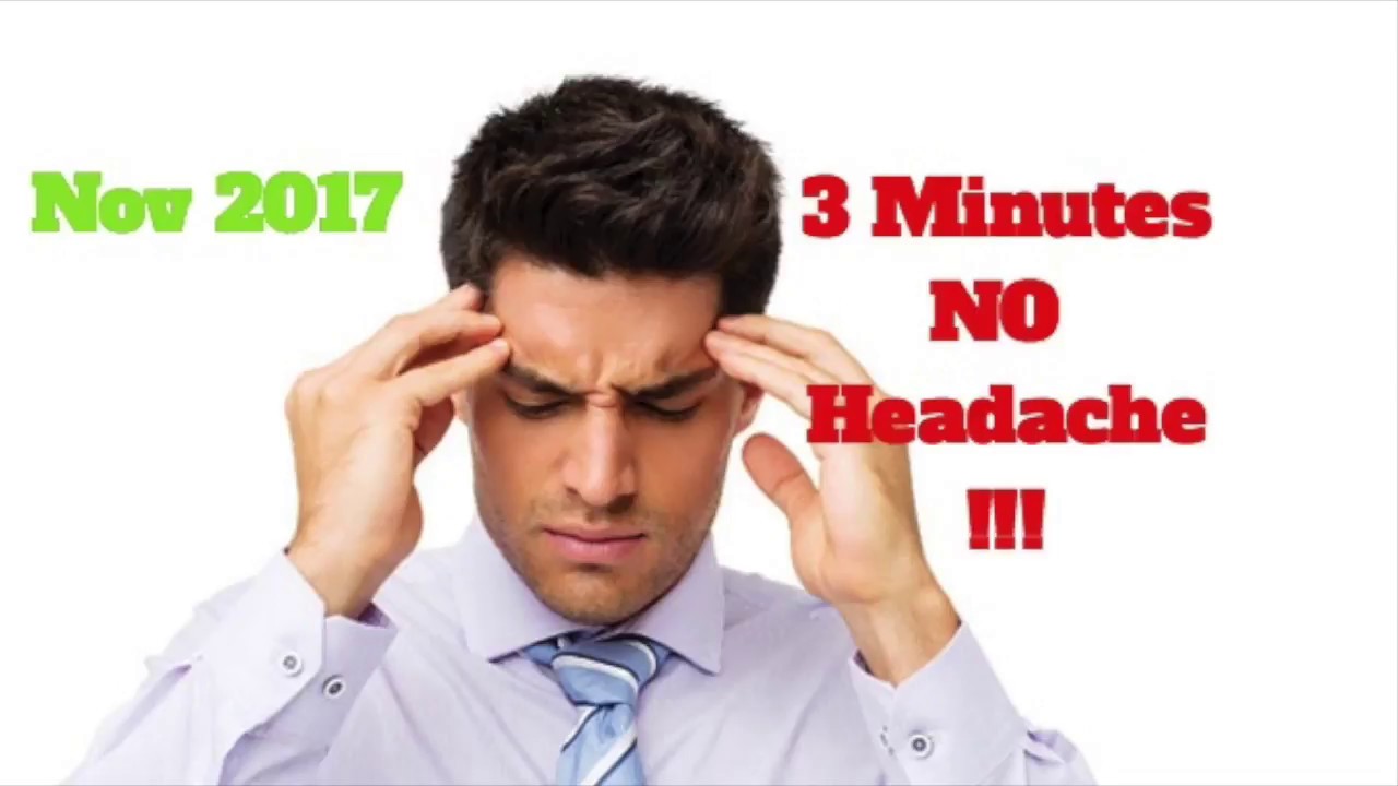 Self help technique of headache Adjustment and ART shown by Irvine