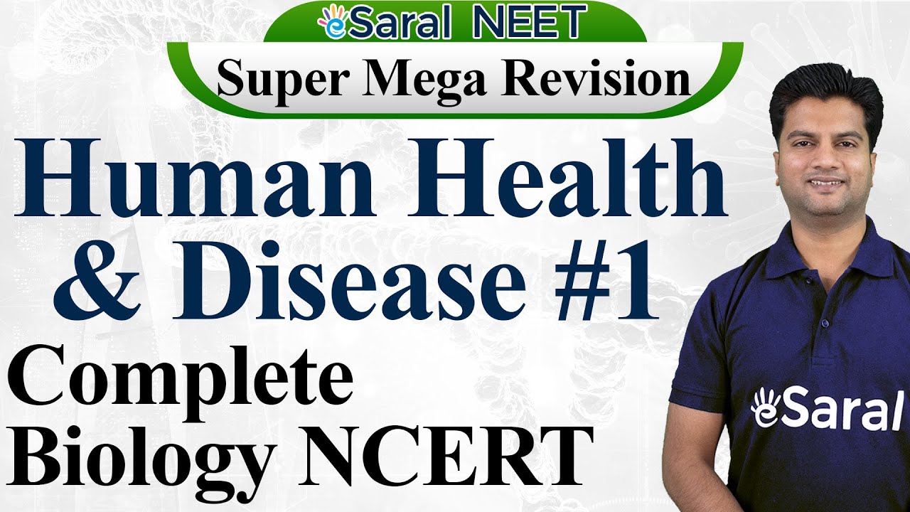 Human Health and Disease Class 12 Biology NCERT Line by Line One-Shot ...