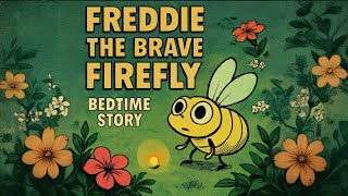 FREDDIE THE BRAVE FIREFLY 🐝 BEDTIME STORIES 🌙