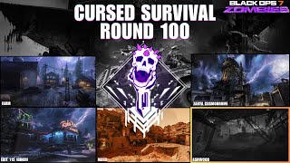 Round 100 on ALL Cursed Survival Maps - Ashwood