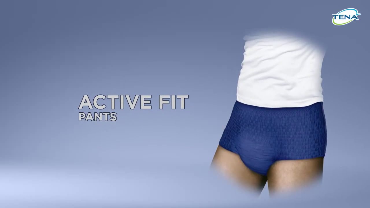 TENA MEN Active Fit Pants - perfekter Schutz für den aktiven Mann