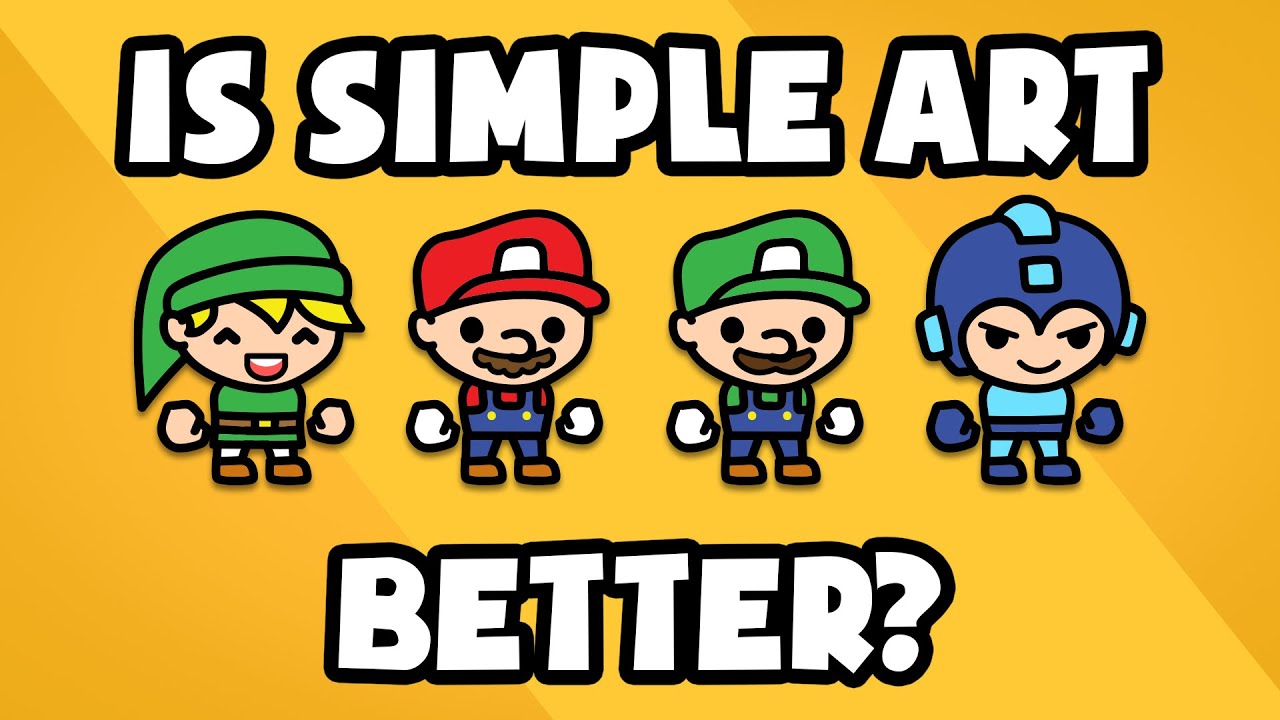 Is Simple Game Art Better? YouTube