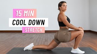 15 Min Full Body Cool Down Stretches (Recovery & Flexibility)