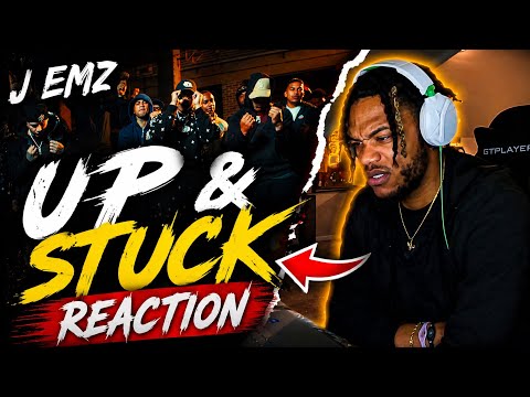 BRO DIFFERENT AF!!!! J Emz - UP & STUCK (Official Music Video) | REACTION | MUST WATCH!!!!!
