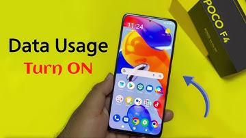 How to Show Data Usage in Poco F4 | Poco F4 5g Daily Data Usage Settings