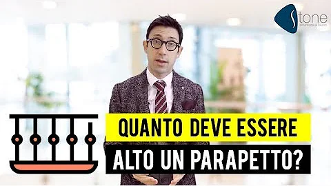 Come si suddividono i parapetti?