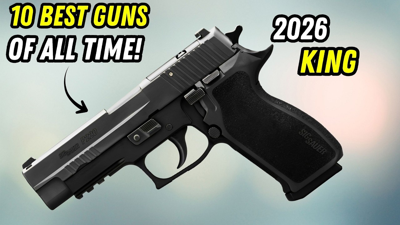 Top 10 Best Pistols of All Time (Proven & Trusted)