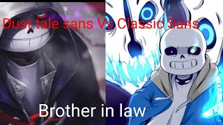 Brother in law| Sans vs Dust Sans| reality check mashup|blazingreem