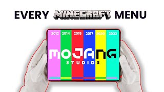 Unboxing Every Minecraft   Loading Screens/Menus | 2012-2023 Evolution