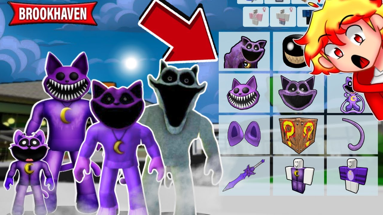 COMO VIRAR CATNAP (TODAS AS FASES) NO BROOKHAVEN! - YouTube