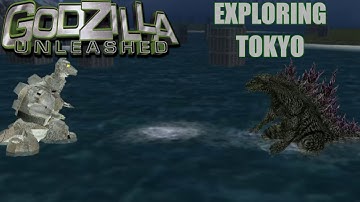 Exploring Tokyo - Godzilla: Unleashed (PS2)