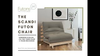 The Single Scandi Futon Chair