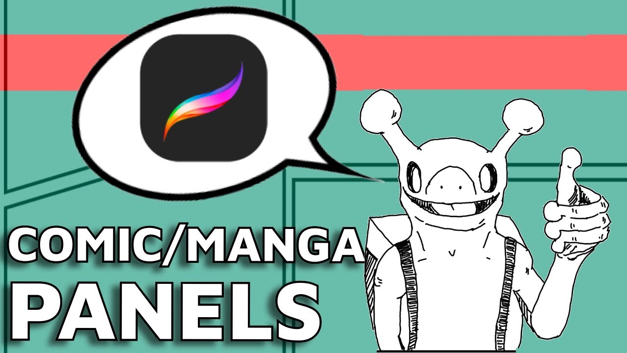 How To Draw Manga Panels in Procreate (Manga/Comics Tutorial) - YouTube