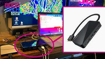 Unboxing iVANKY Macbook 12 in 2 4K HDMI USB C Dual Monitor Docking Station : Good Tech Cheap