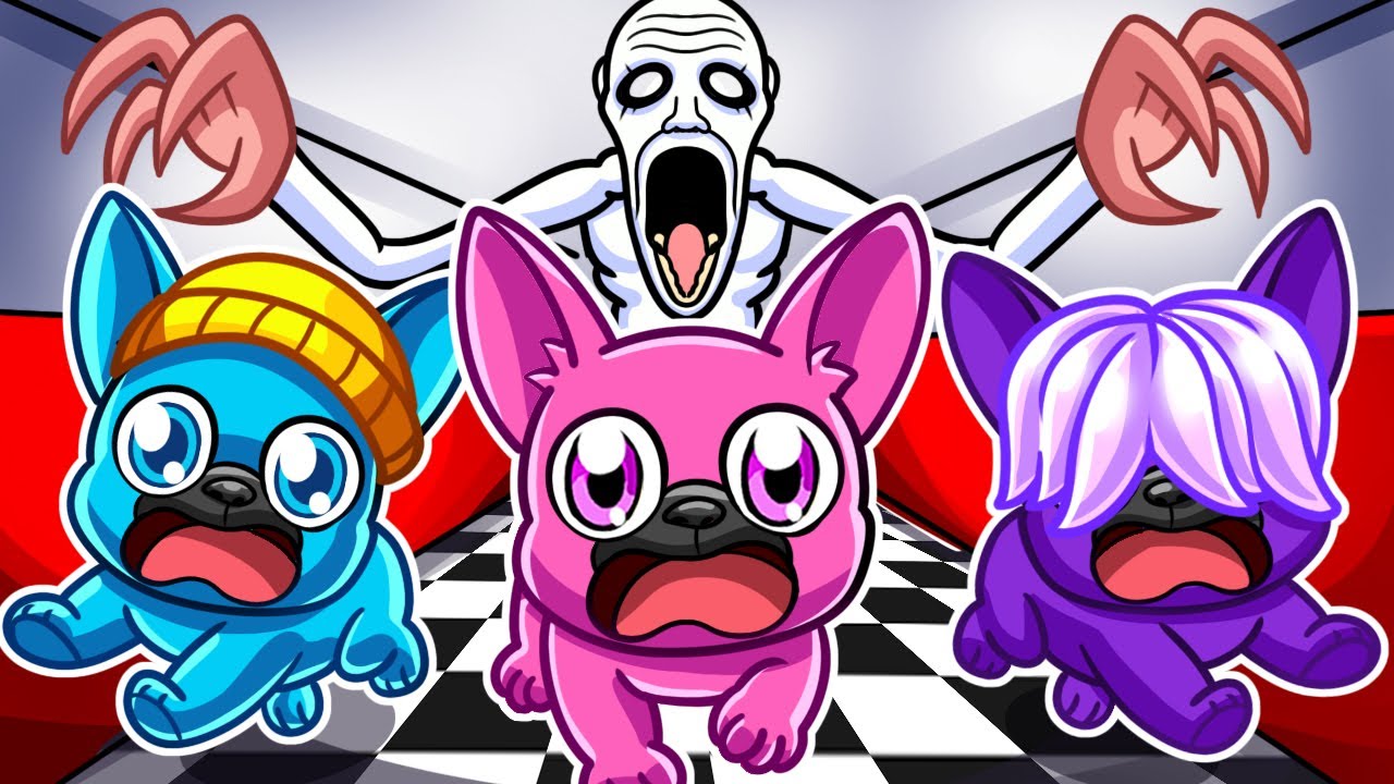 Becoming DOGS to Escape SCP FACILITY in Roblox With MY KPOP FRIENDS... (Saja Boys)