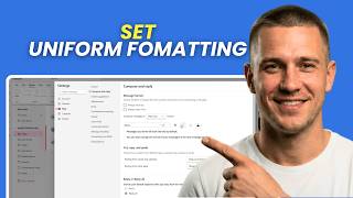 How to Set Uniform Formatting for New and Replied Emails in Outlook