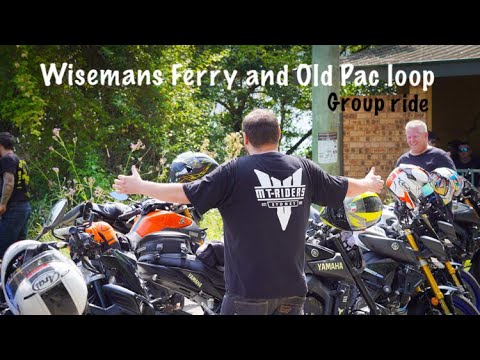 Wisemans Ferry and Old Pac weekend ride MTRS 28/02/21 - YouTube